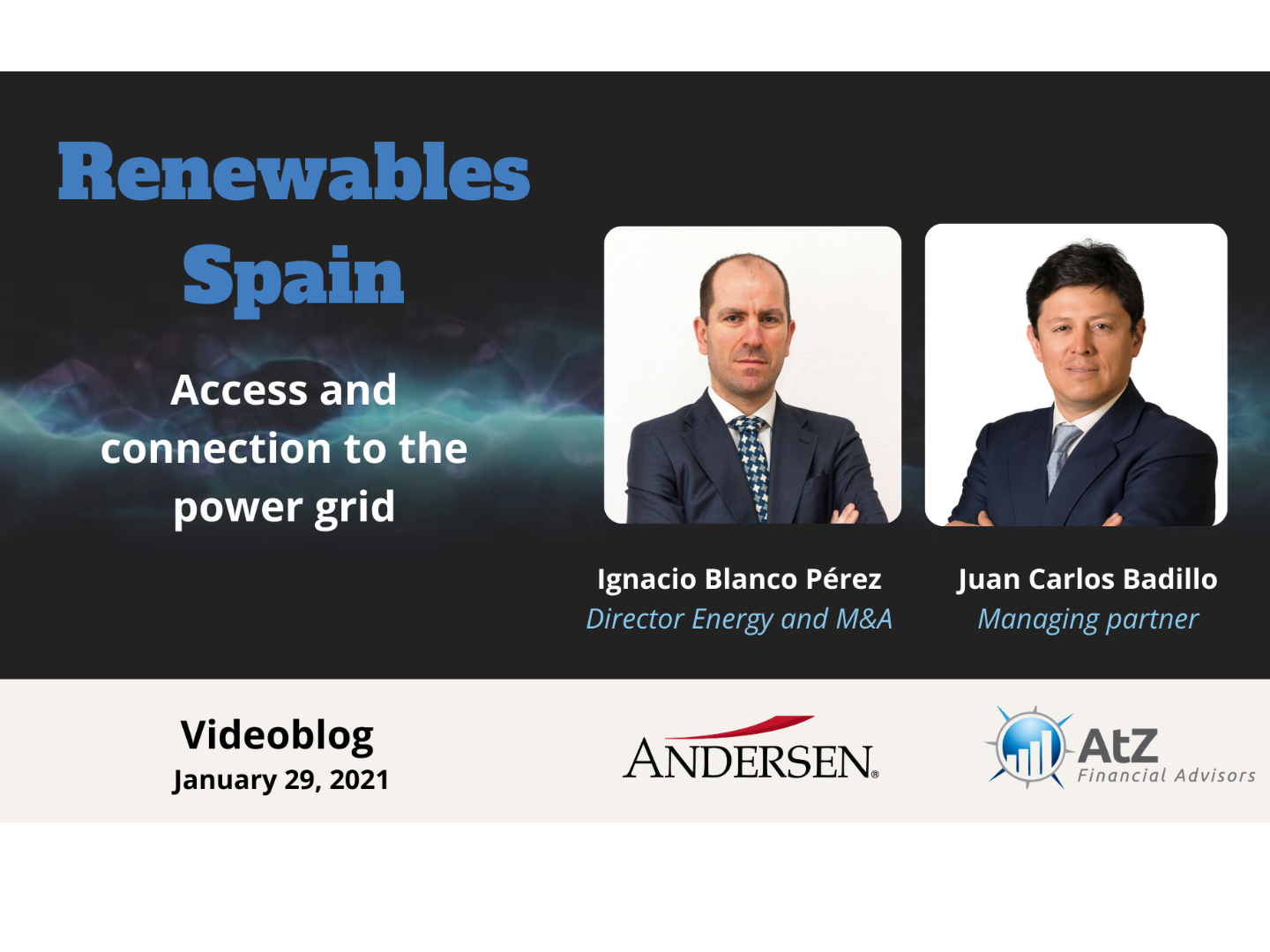 AtZ Videoblog – Post 1 Renewables Spain: Quick Overview On Access And Connection To The Power Grid