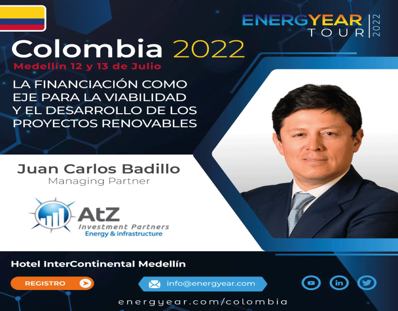 Financing As The Central Backbone For The Viability And Development Of Renewable Projects. AtZ In Energyear Colombia