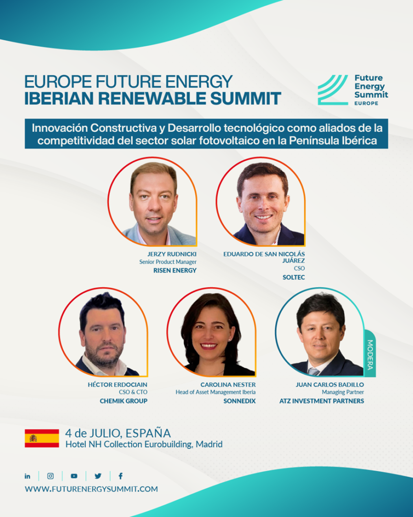  More information https://futurenergysummit.com/producto/europe-future-energy-iberian-renewable-energy-summit/?wmc-currency=EUR