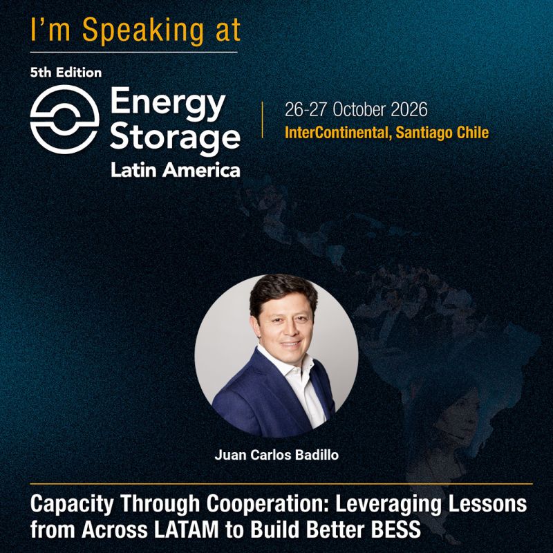 UPCOMING EVENT: “BESS Financing in Chile: What to Expect?” – AtZ Investment Partners at Energy Storage Summit Latin America 2026
